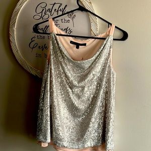 Sequin camisole/blouse